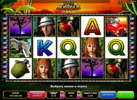 Ігровий автомат The Jungle II (Джунглі 2)  грати безкоштовно онлайн